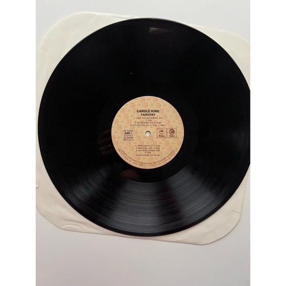 Carole King Tapestry / Rhymes & Reasons LP Ode Records VG+/VG - Picture 11 of 14